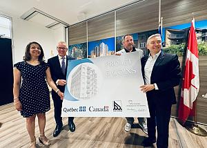De nouveaux logements sociaux seront construits à Trois-Rivières. Crédit : Yvana Labouba