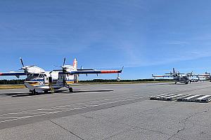 Réfection de la piste de l'aéroport de Val-d'Or. Crédit : Aéroport régional de Val-d'Or