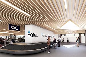 Près de 50 M$ pour moderniser les arrivées à l’aéroport de Québec. Crédit : Aéroport de Québec