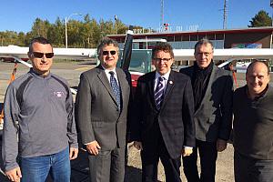 Travaux de réfection à l'aéroport de Rivière-du-Loup