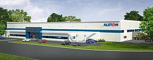 L’usine de Alstom Transport Canada, à Sorel-Tracy.