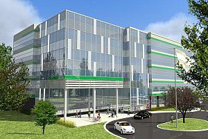 Le centre de santé de la Fondation Anna-Laberge en chantier