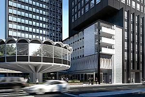 Un nouveau projet d'appartements locatifs au centre-ville de Montréal. Crédit : RAKOTTA Immobilier