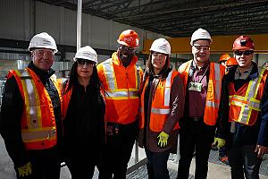 Une nouvelle usine de traitement des eaux à Mont-Wright pour ArcelorMittal. Crédit : ArcelorMittal Exploitation minière Canada s.e.n.c.