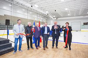 Témiscouata-sur-le-Lac inaugure son nouvel aréna. Crédit : Ville de Témiscouata-sur-le-Lac