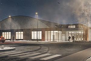 Thetford Mines veut rénover son aréna et construire un skatepark. Crédit : CCM2 | Minuit -1