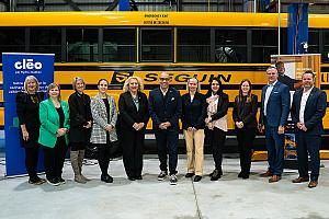 Inauguration du siège social d’Autobus Groupe Séguin. Crédit : Autobus Groupe Séguin