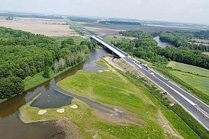 Autoroute 35 : ouverture du tronçon entre Saint-Sébastien et Saint-Armand. Crédit : MTMD