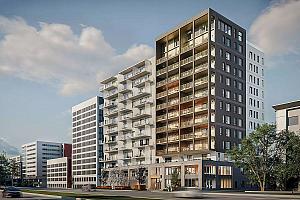 LOGISCO et le Groupe Martin lancent le projet Axel sur le boulevard Laurier. Crédit : LOGISCO