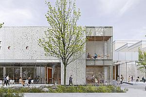 Bibliothèque Guy-Sanche : Gatineau dévoile l'équipe lauréate. Crédit : Pelletier de Fontenay et NEUF architect(e)s