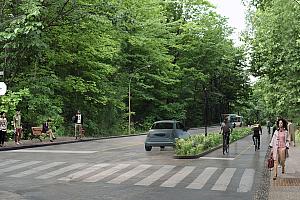 Travaux majeurs sur le boulevard Gouin. Crédit : Ville de Montréal