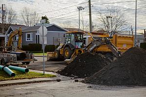 Les bris d'infrastructures souterraines ont coûté 74,5 M$ aux Québécois en 2012