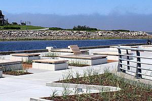 Inauguration du brise-lames à l'embouchure de la rivière Rimouski