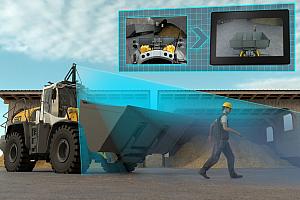Des équipements pour prévenir les accidents de travail. image : Liebherr