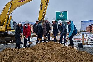 Début des travaux d’un nouveau centre médical à Mont-Tremblant. Crédit : Ville de Mont-Tremblant