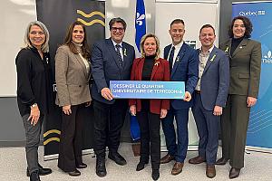 Quartier universitaire de Terrebonne : l’UQTR franchit une nouvelle étape. Crédit : UQTR
