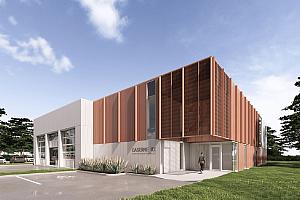 Saint-Jean-sur-Richelieu construira une nouvelle caserne de pompiers. Crédit : CCM2 Architectes