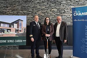 Chambly amorce la démolition de la caserne Serge-Caron. Crédit : Ville de Chambly