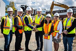Le Cégep de Granby lance la construction de l’Institut technologique Desjardins. Crédit : Cégep de Granby