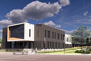 Cégep de l’Outaouais : le campus Gabrielle-Roy s’agrandit. Crédit : BGLA et A4