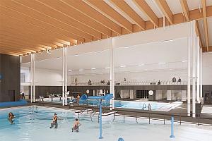 La Ville de Port-Cartier veut moderniser sa piscine municipale. Crédit : Ville de Port-Cartier