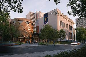 L’ancienne École des beaux-arts de Montréal sera transformée en centre culturel. Crédit : Centre culturel afro-canadien de Montréal