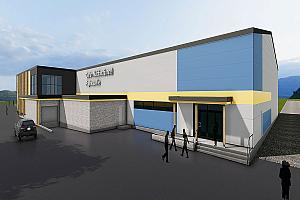 Papineauville : un aréna réhabilité en centre sportif durable. Crédit : Municipalité de Papineauville