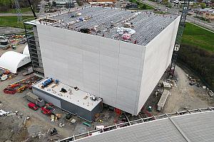 Nouveau centre de préservation de Bibliothèque et Archives Canada. Crédit : PCL Construction