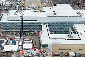 Le CHU de Québec-Université Laval inaugure son nouveau centre de recherche. Crédit : CHU de Québec-Université Laval
