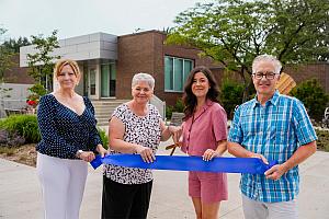 Inauguration du centre communautaire René-Veillet. Crédit : Ville de Longueuil