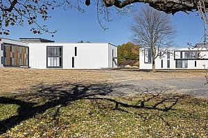 Centres de la jeunesse et de la famille Batshaw : construction de trois unités de vie supplémentaires. Crédit : Jodoin Lamarre Pratte architectes