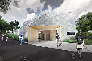 Trois nouveaux chalets de parc dans l’arrondissement CDN-NDG. Crédit : Ville de Montréal