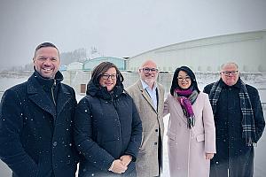 Réhabilitation du Québec Central : fin des travaux entre Scott et Vallée-Jonction. Crédit : ministère des Transports et de la Mobilité durable