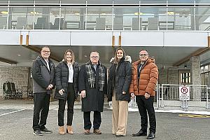 Inauguration des nouveaux locaux du CHSLD de Sainte-Hénédine. Crédit : CISSS de Chaudière-Appalaches