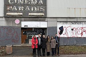 Montréal veut transformer l’ancien cinéma Paradis en projet de logements abordables. Crédit : Ville de Montréal
