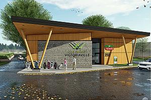 Le Club de golf Victoriaville entame la construction d’un nouveau bâtiment. Crédit : Lemay Côté architectes