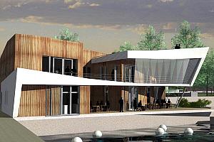 Projet Le Colibri à Lac-Mégantic : bâtiment modèle en développement durable