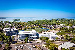 Le campus BCZ du Collège Sainte-Anne. Photo : JCB Construction