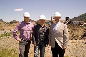 Début de la construction des Condominiums St-Hilaire