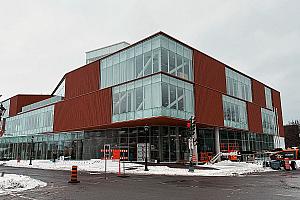 L’édifice Constance-Provost et la bibliothèque Lucy-Faris bientôt inaugurés. Crédit : Ville de Gatineau