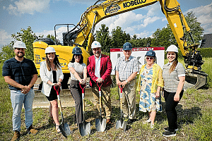 Construction de 24 logements abordables à Trois-Rivières. Crédit : Ville de Trois-Rivières