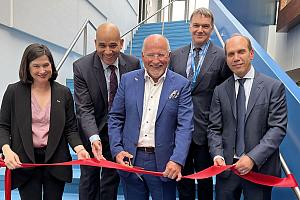 Corealis inaugure ses nouvelles installations du parc scientifique de Laval. Crédit : Corealis