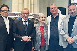 Transformation de l'ancien couvent des Filles de Jésus de Kermaria. Crédit : CAQ