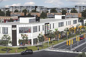 Le projet District 55 met davantage en valeur son milieu de vie. Crédit : BC2