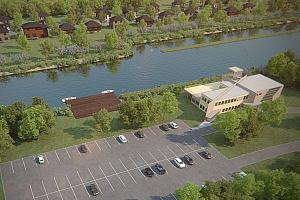 Centre nautique urbain et développement résidentiel à Thetford Mines