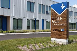 Une nouvelle école moderne inaugurée à Rivière-du-Loup. Crédit : Centre de services scolaire de Kamouraska–Rivière-du-Loup