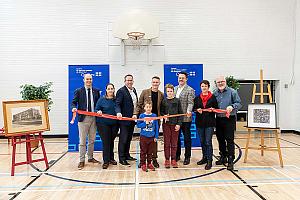 Inauguration de l’école primaire Maisonneuve. Crédit : Mélanie Dusseault