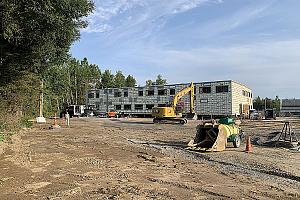École Clair-Soleil : la construction modulaire au service de l’éducation. Crédit : CSSDN