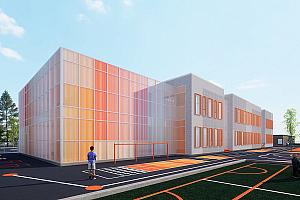 Contrat octroyé pour l’agrandissement de l’école Saint-Laurent à Brossard. Crédit : Ruccolo + Faubert Architectes