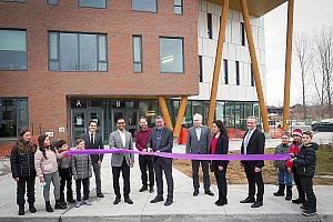 Une nouvelle école primaire inaugurée à Longueuil. Crédit : CSS Marie-Victorin